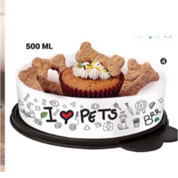 Tupperware Container I Love Pets - Picture 2 of 5
